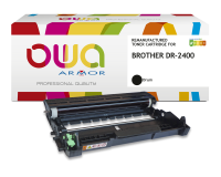 EN_Tambour remanufacturé OWA - standard - Noir - pour BROTHER DR-2400
