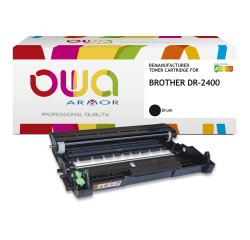 EN_Tambour remanufacturé OWA - standard - Noir - pour BROTHER DR-2400