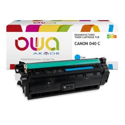 Toner remanufacturé OWA - standard - pour CANON 040 C