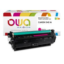 Toner remanufacturé OWA - standard - Magenta - pour CANON 040 M