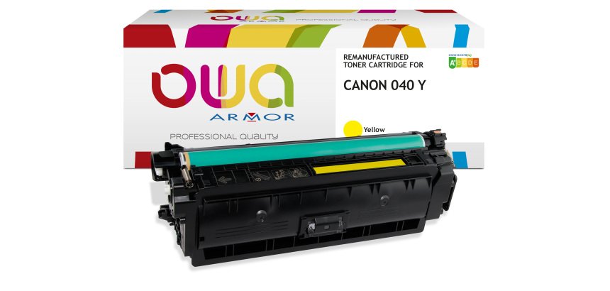 Toner remanufacturé OWA - standard - pour CANON 040 C