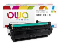 Toner remanufacturé OWA - haute capacité - Noir - pour CANON 040 HBK