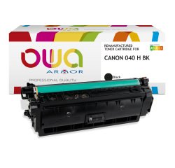 Toner remanufacturé OWA - haute capacité - Noir - pour CANON 040 HBK