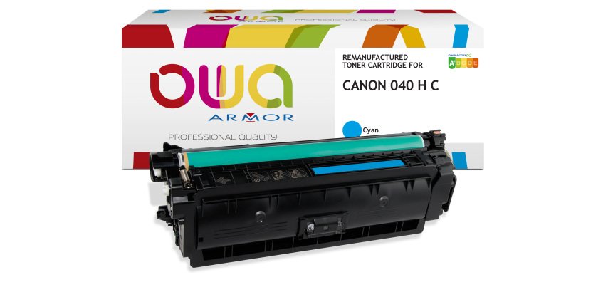 Toner remanufacturé OWA - haute capacité - pour CANON 040HC