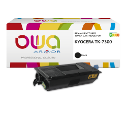 Toner remanufacturé OWA - standard - Noir - pour KYOCERA TK-7300