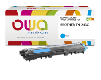 Toner remanufacturé OWA - standard - pour BROTHER TN-243Y