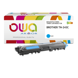Toner remanufacturé OWA - standard - pour BROTHER TN-243Y