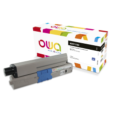 Toner remanufacturé OWA - standard - Noir - pour OKI 46471104