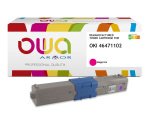 Toner remanufacturé OWA - standard - pour OKI 46471102