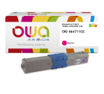 Toner remanufacturé OWA - standard - pour OKI 46471102