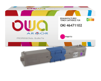 Toner remanufacturé OWA - standard - pour OKI 46471102