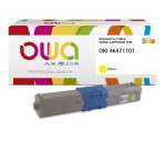 Toner remanufacturé OWA - standard - pour OKI 46471102