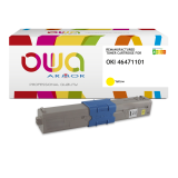 Toner remanufacturé OWA - standard - pour OKI 46471102
