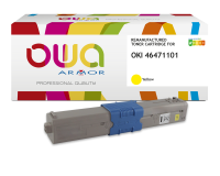 Toner remanufacturé OWA - standard - pour OKI 46471102