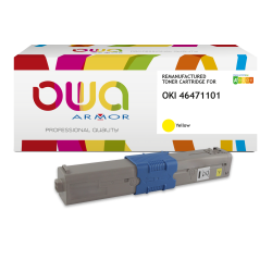 Toner remanufacturé OWA - standard - pour OKI 46471102