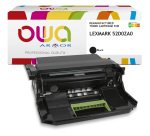 Tambour remanufacturé OWA - standard - Noir - pour LEXMARK 52D0ZA0