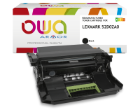 DE_Tambour remanufacturé OWA - standard - Noir - pour LEXMARK 52D0ZA0