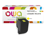 Toner remanufacturé OWA - haute capacité - pour LEXMARK 78C2XYE