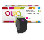 Toner remanufacturé OWA - haute capacité - pour LEXMARK 78C2XYE
