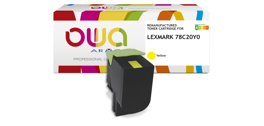 Toner remanufacturé OWA - standard - pour LEXMARK 78C20C0