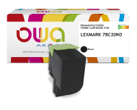 DE_Toner remanufacturé OWA - standard - Noir - pour LEXMARK 78C20K0