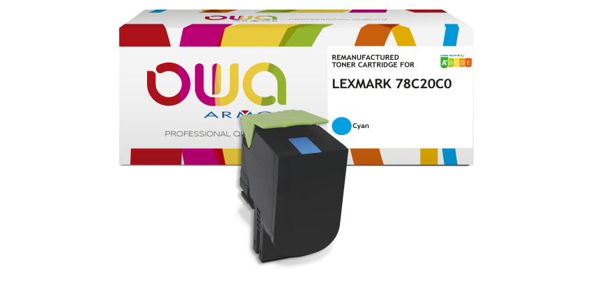 OWA wiederaufbereiteter Toner - Standard - für LEXMARK 78C20C0