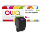 Toner remanufacturé OWA - standard - pour LEXMARK 78C20C0
