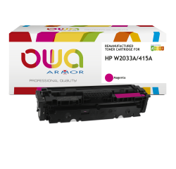 Toner remanufacturé OWA - standard - pour HP W2031A