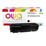 Toner remanufacturé OWA - standard - Noir - pour HP W2030A