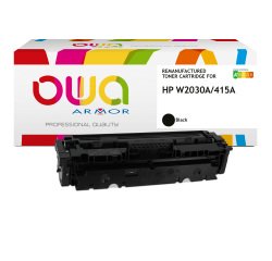 EN_Toner remanufacturé OWA - standard - Noir - pour HP W2030A