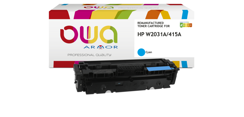 Toner remanufacturé OWA - standard - pour HP W2031A