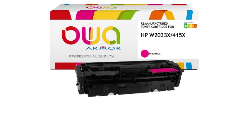 Toner remanufacturé OWA - haute capacité - pour HP W2032X
