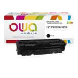 Toner remanufacturé OWA - haute capacité - Noir - pour HP W2030X