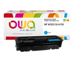 Toner remanufacturé OWA - haute capacité - pour HP W2032X