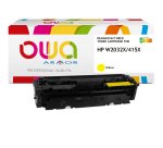 Toner remanufacturé OWA - haute capacité - pour HP W2032X