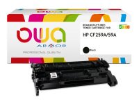 Toner remanufacturé OWA - standard - Noir - pour HP CF259A
