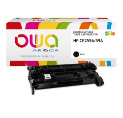 Toner remanufacturé OWA - standard - Noir - pour HP CF259A
