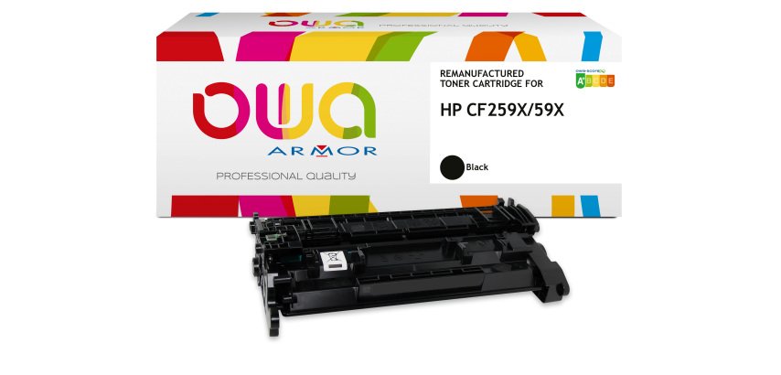 OWA Remanufactured Toner - High Capacity - Black - for HP CF259X