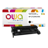 Toner remanufacturé OWA - haute capacité - Noir - pour HP CF259X