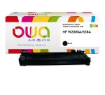 Toner remanufacturé OWA - standard - Noir - pour HP W2000A