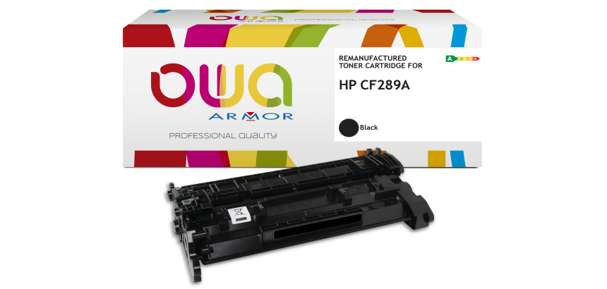 Toner remanufacturé OWA - standard - Noir - pour HP CF289A