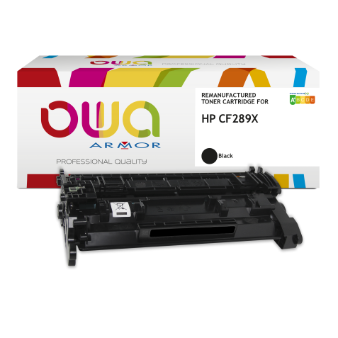 Toner remanufacturé OWA - haute capacité - Noir - pour HP CF289X