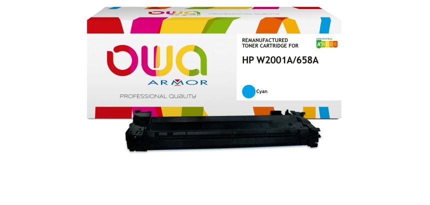 Toner remanufacturé OWA - standard - pour HP W2001A