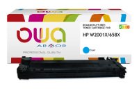 Toner remanufacturé OWA - haute capacité - pour HP W2001X