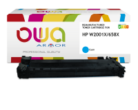 Toner remanufacturé OWA - haute capacité - pour HP W2001X