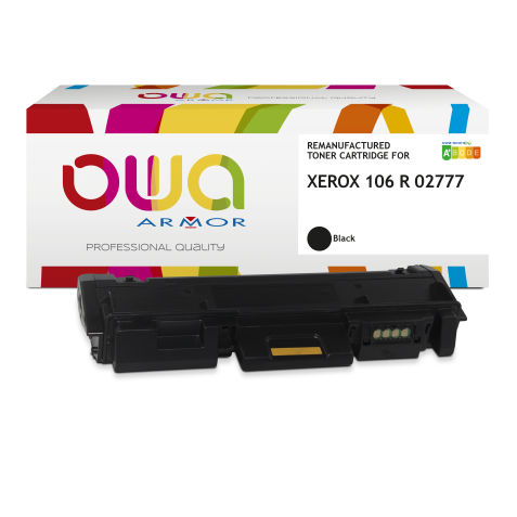 Toner remanufacturé OWA - haute capacité - Noir - pour XEROX 106 R 02777