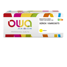 DE_Toner remanufacturé OWA - standard - Jaune - pour XEROX 106R03875