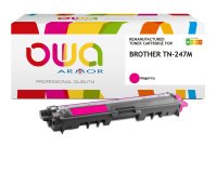 Toner OWA remanufacturé magenta équivalent BROTHER TN-247 pour imprimante laser