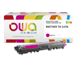 Toner remanufacturé OWA - haute capacité - pour BROTHER TN-247C