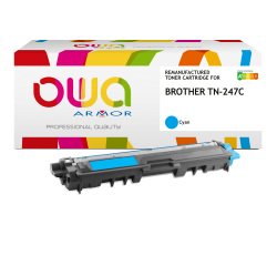 Toner OWA remanufacturé équivalent BROTHER TN-247 pour imprimante laser